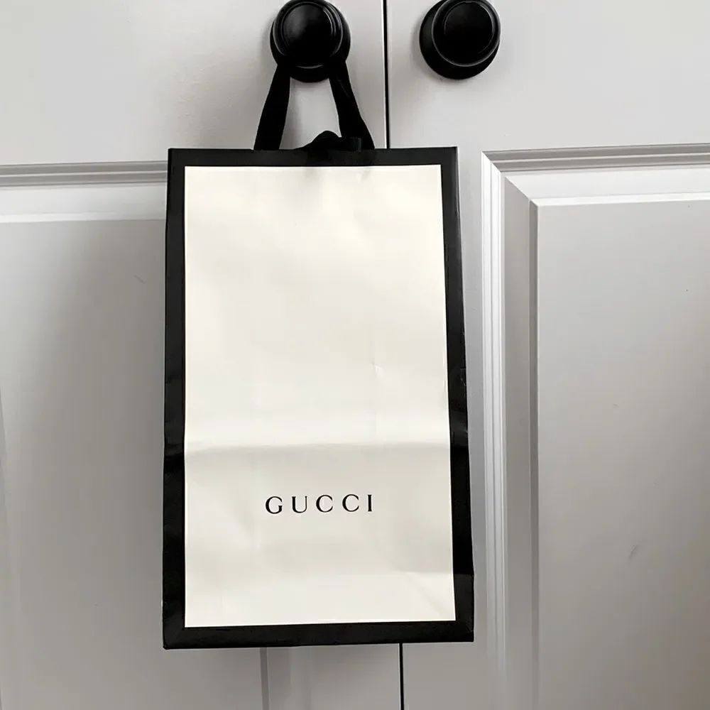 Gucci Paper Shopping Bag